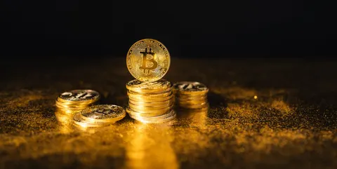 Diagram comparing a crypto coin on its own blockchain with a token built on top of one